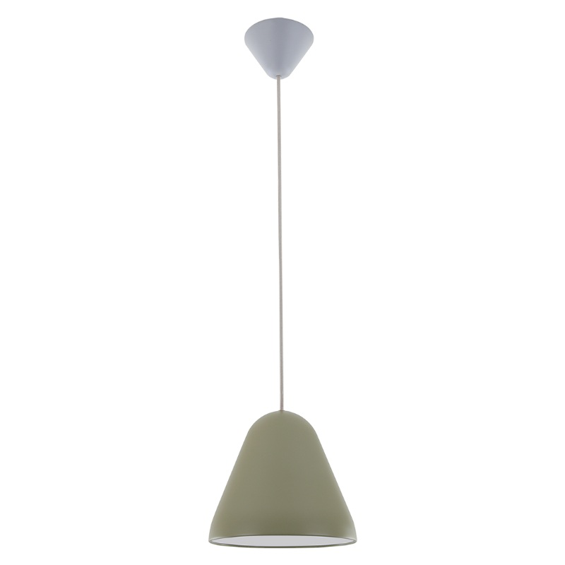 Superlights 'paris' 1xe27 (max.25w) pendant light metal pastel green l46xw47xh69.5mm, , medium image number null