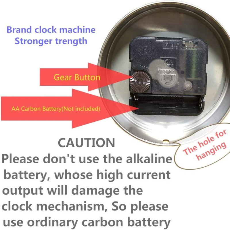 Diy clock – 12s002-gf χρυσό διακοσμητικό ρολόι τοίχου 3d με εφέ καθρέφτη – cb, , medium-null