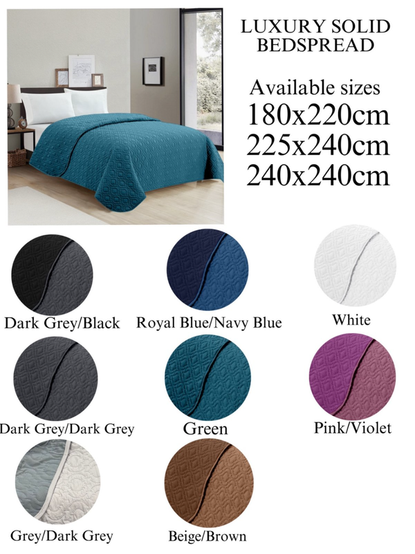 Luxury double-sided bedspread #lbs180-onehalf-null