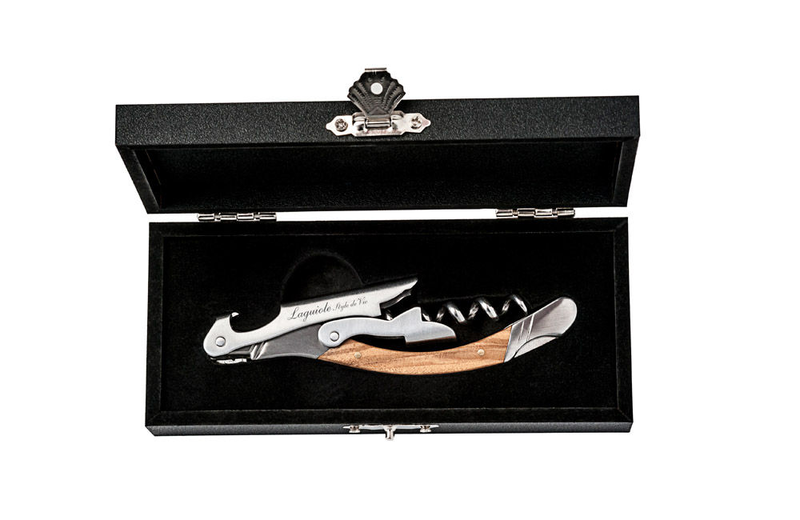 Laguiole luxury line corkscrew olive wood, , medium-null