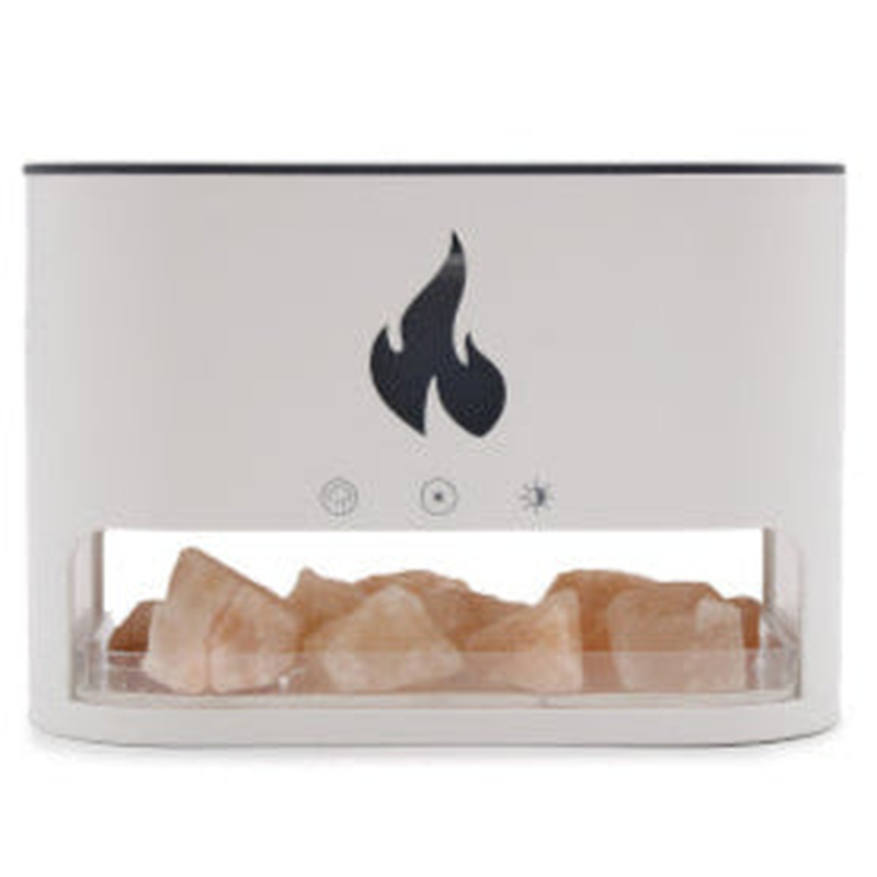 Aw gifts, blaze aroma diffuser - himalayan salt chamber - USB-c - flame effect (salt included), , medium-null