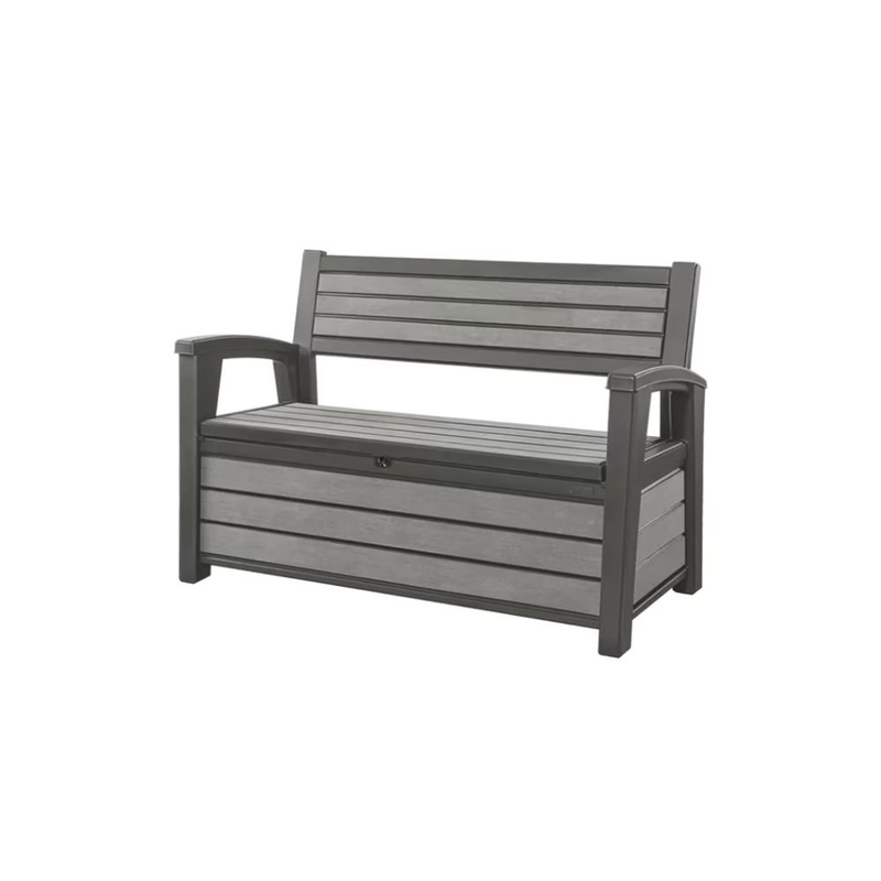 Product image: Keter hudson πάγκος αποθήκευσης 227l ανθράκι, , medium-null