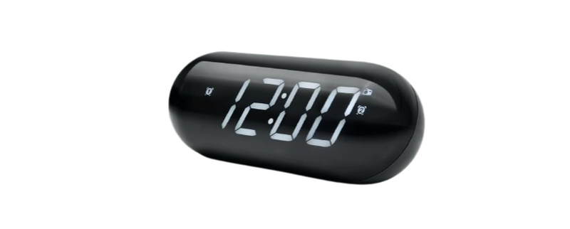 Muse ξυπνητηρι + ραδιο - μαυρο, , medium-null