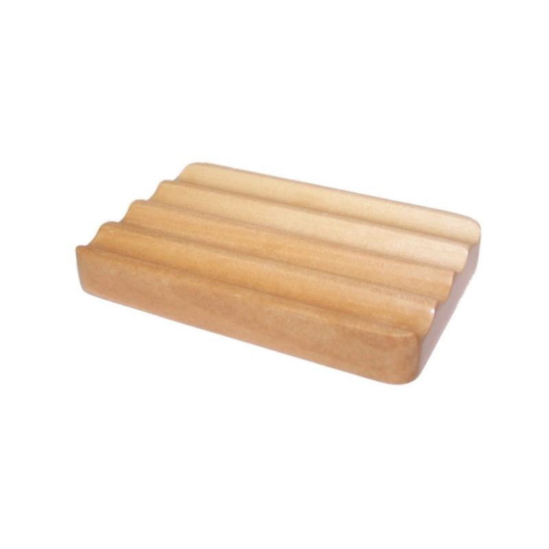 Soap dish hemu wood - corrugated, , medium-null
