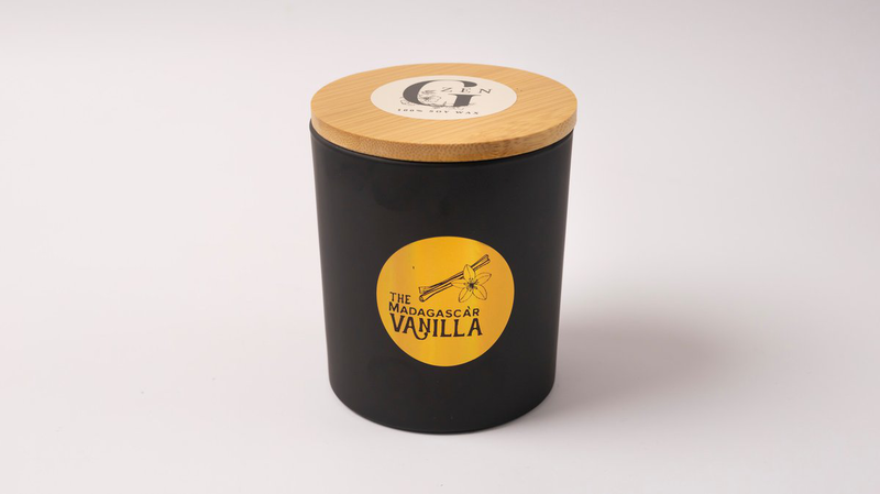 Soy scented  candle | 400gr | The Madagascar Vanilla-null