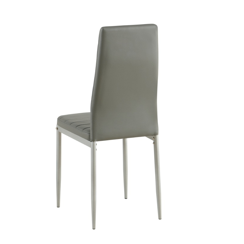 Emily dining chair - grey, , medium-null