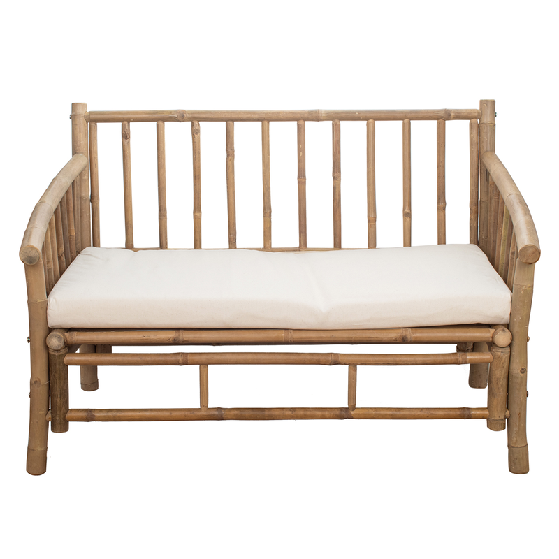 Bamboo two seats sofa, , medium image number null