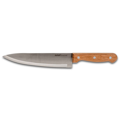 Nava terrestrial chef knife stainless steel 20cm, , medium