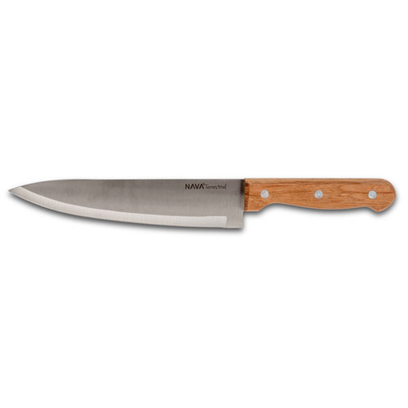Nava terrestrial chef knife stainless steel 20cm-null