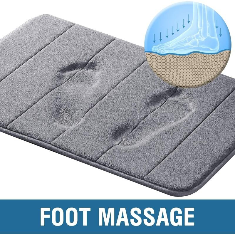 Ankor bathmat memory foam 80x50cm - beige, , medium-null