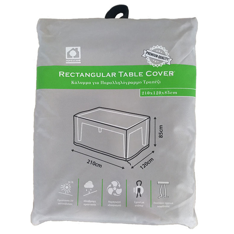 Home & camp fabric cover for parallelogram table 210x120x85cm, , medium image number null