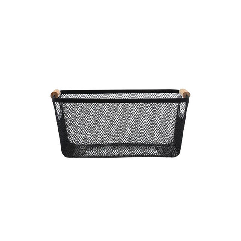 Estia storage basket 30x21x14cm - black, , medium-null