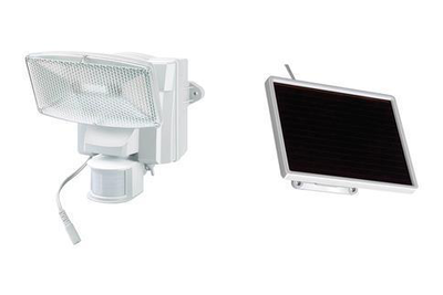 Solar led light with motion detector (160109), White, medium