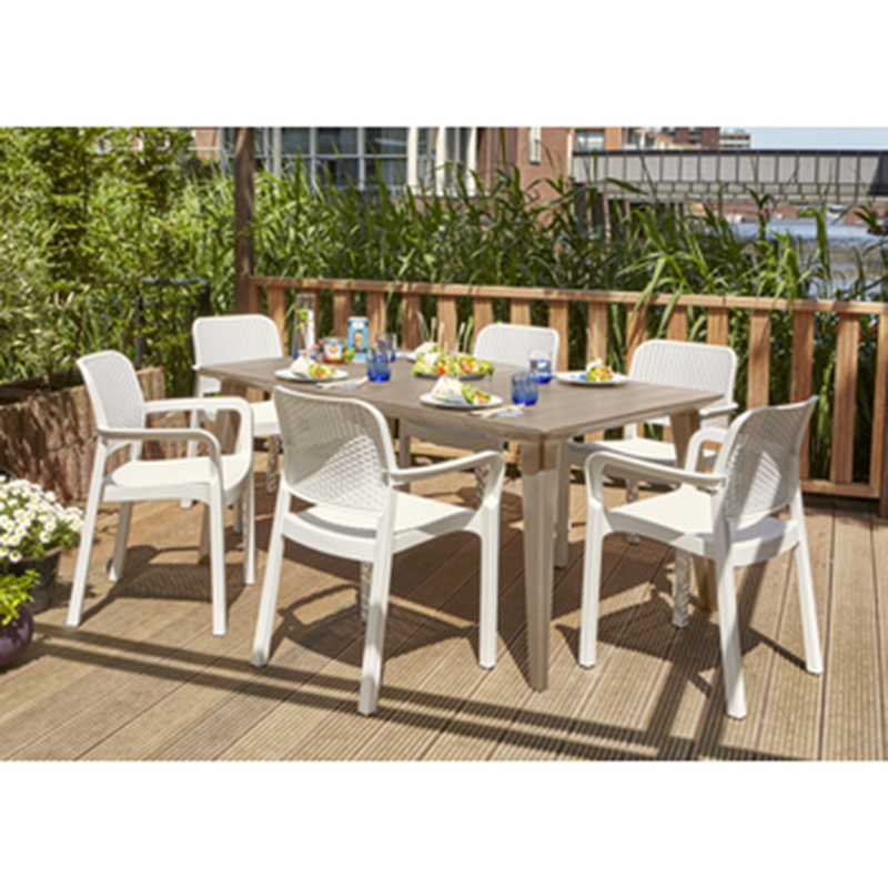 Product image: Keter samana outdoor chair 58x53x83cm - white, , medium-null