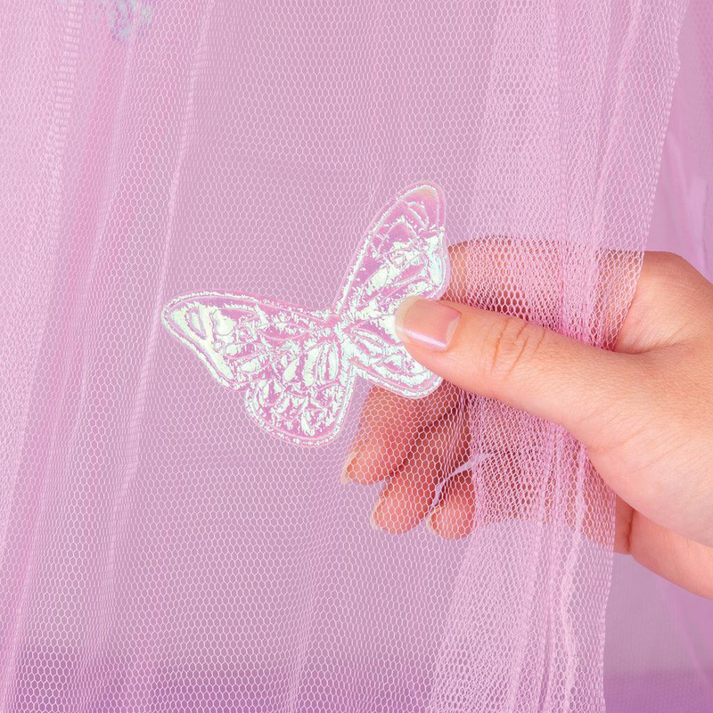 Product image: Make it real 3c4G butterfly ombre bed canopy, , medium-null