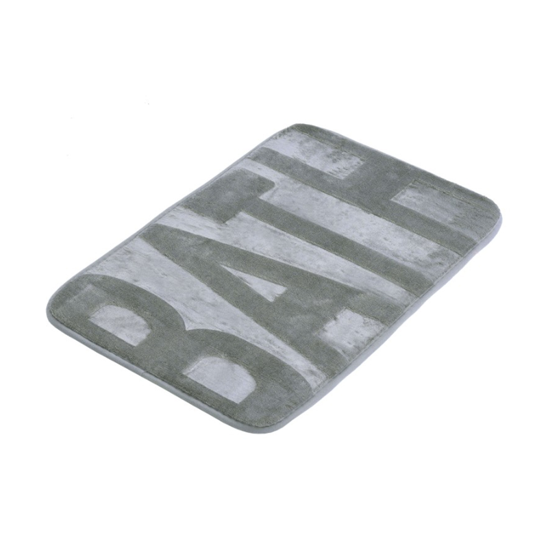 Bathroom mat ''bath''  60x40cm black image number null