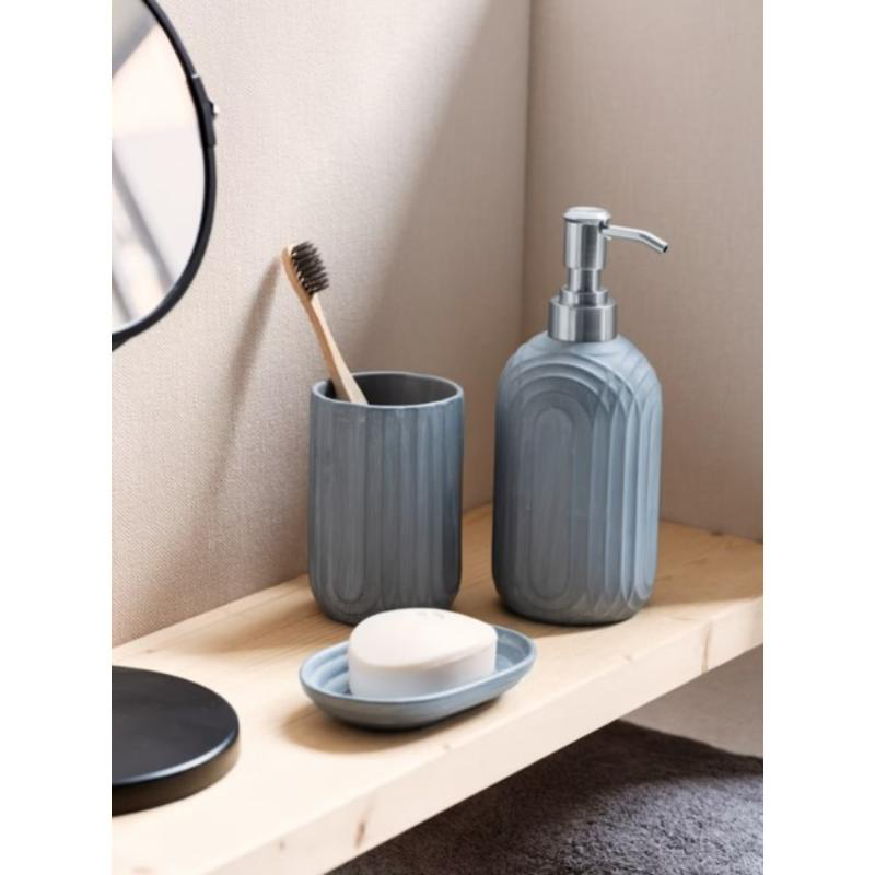 Product image: Wenko iseo κεραμικο ποτηρι - γκρι, , medium-null