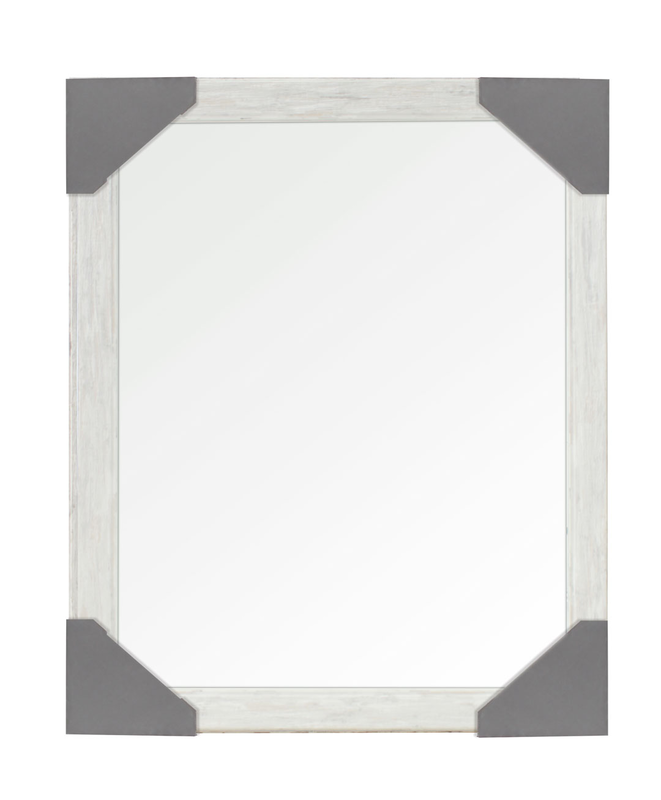 Superliving wall mirror 40x50cm assorted colors, , medium-null