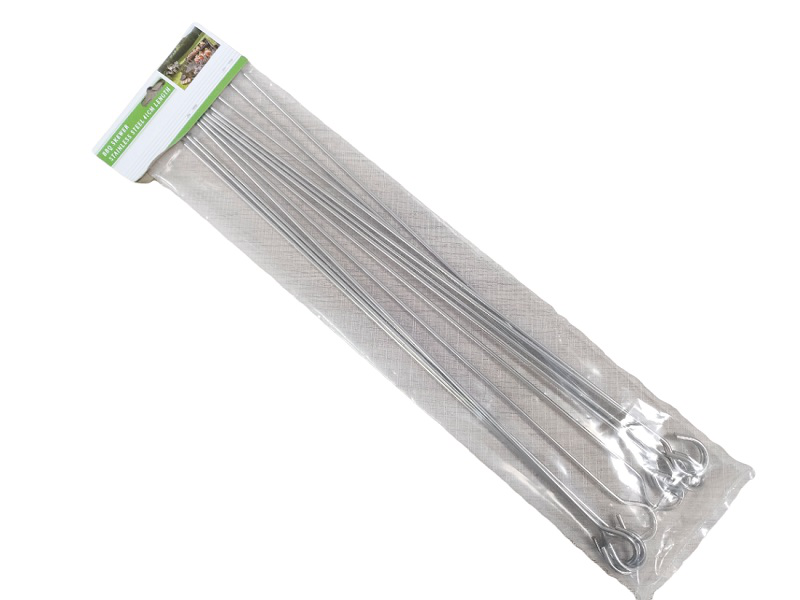 Product image: Homestar ανοξειδωτες σμιλες για σουβλακια σετ 12 τεμαχιων, , medium-null