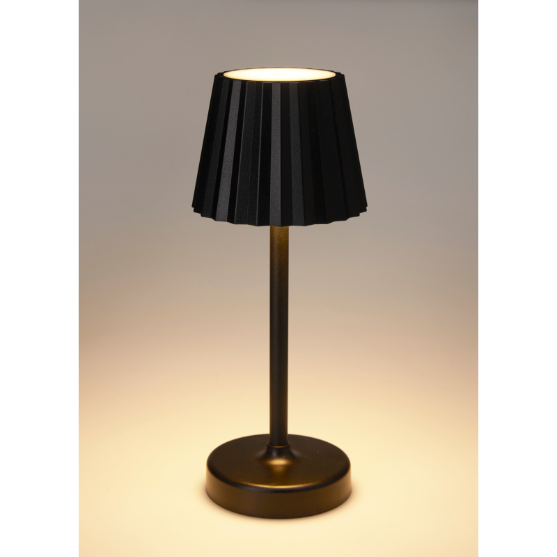 Product image: Table lamp 10x26cm black - assorted designs, , medium-null