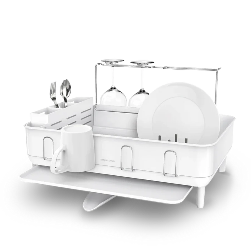 Steel frame dishrack white, , medium-null