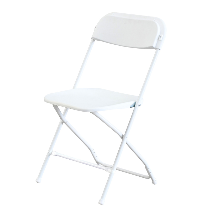 L.h garden folding chair white-null