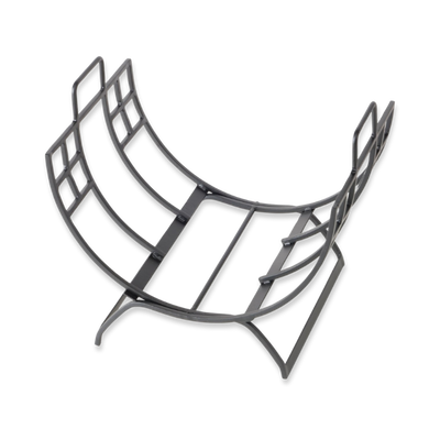 Boltze iron black firewood rack 35x31cm