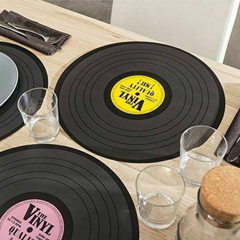 Record placemat, , medium-null