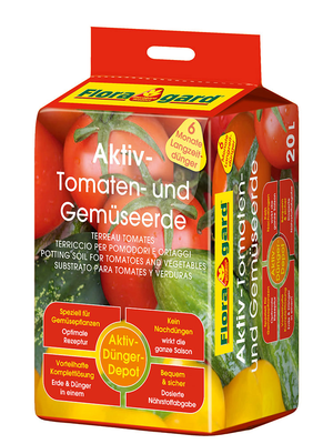 Floragard tomatoes & vegetables soil 20l, , medium