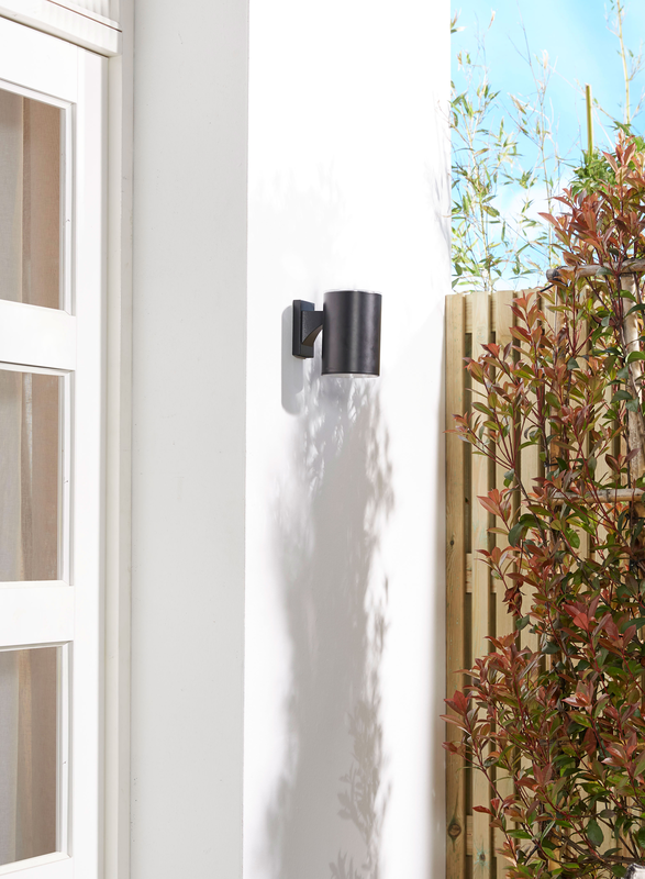 Luxform lighting round solar up & down walllight 50lm, , medium-null