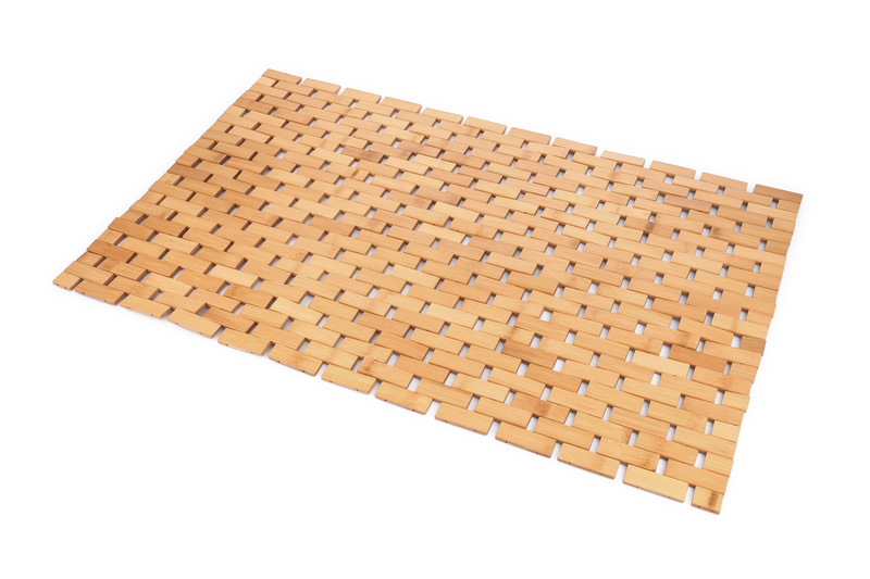 Product image: Cyclops bathroom mat bamboo brick 40x60cm, , medium-null
