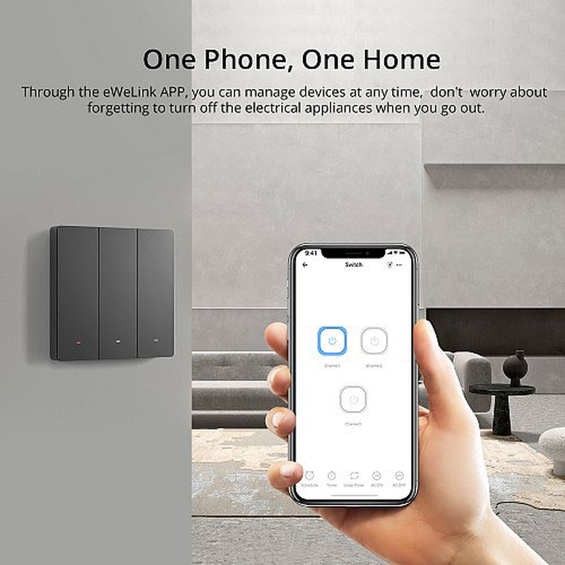 Sonoff smart wall switch 2-b, , medium image number null