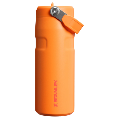 Stanley iceflow bottle flip straw 0.47l, Gold coral, medium