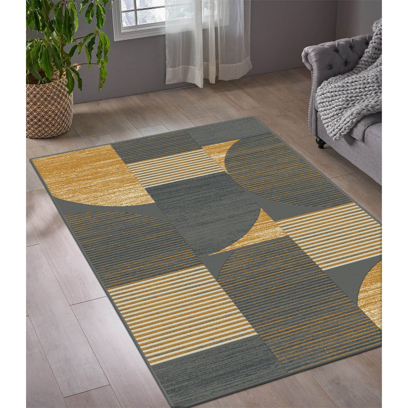 Florence carpet 60x110cm - mustard, , medium image number null