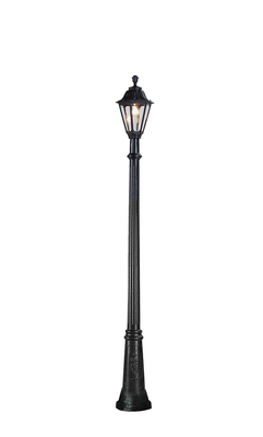 Fumagalli 'gigi/rut' hexagonal lantern pole light 2130mm 1xe27 2700k ip55, , medium
