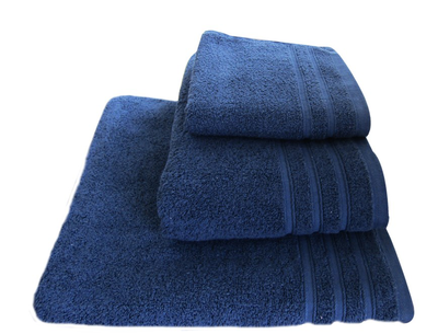 Hand towel blue fluffy 30x30cm 500gsm, , medium