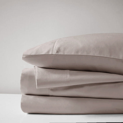 Ionion bedsheet solids 170x260cm silver, , medium