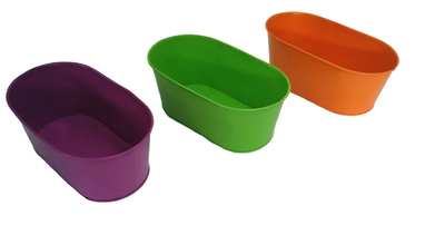 Shc metal oval pot 28x10x12cm, , medium