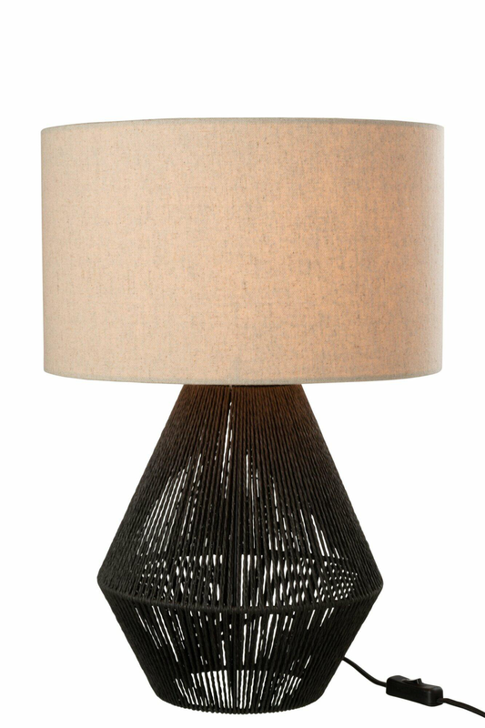 Table lamp string jute, , medium-null