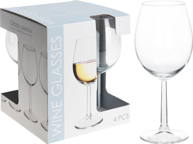 Wine glass 4pcs 43cl, , medium-null