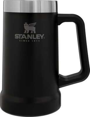 Stanley adventure big grip beer mug 700ml - black, , medium