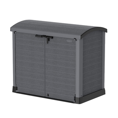 Durmax storage box plastic 850l gray, Grey, medium