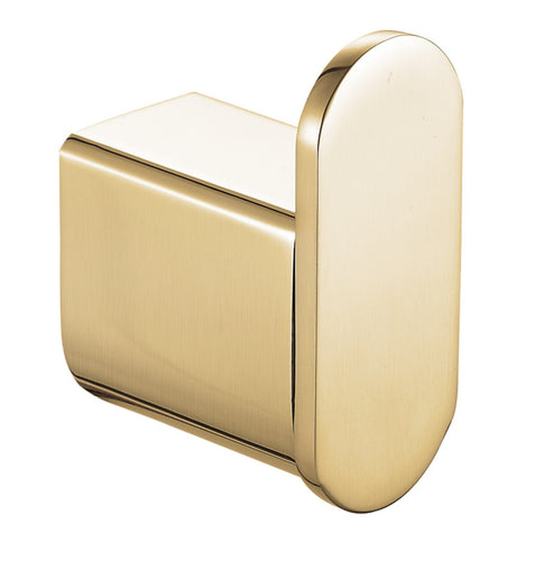 Joy brushed gold single hook 26x45x60mm image number null