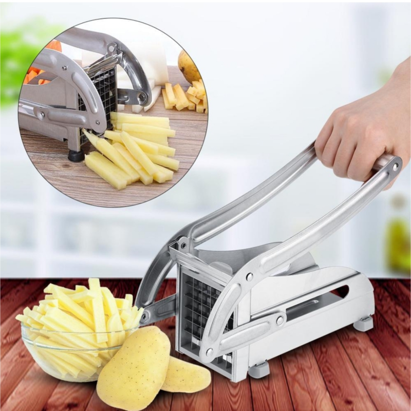 Product image: Επαγγελματικός μεταλλικός ανοξείδωτος πατατοκόφτης, , medium-null