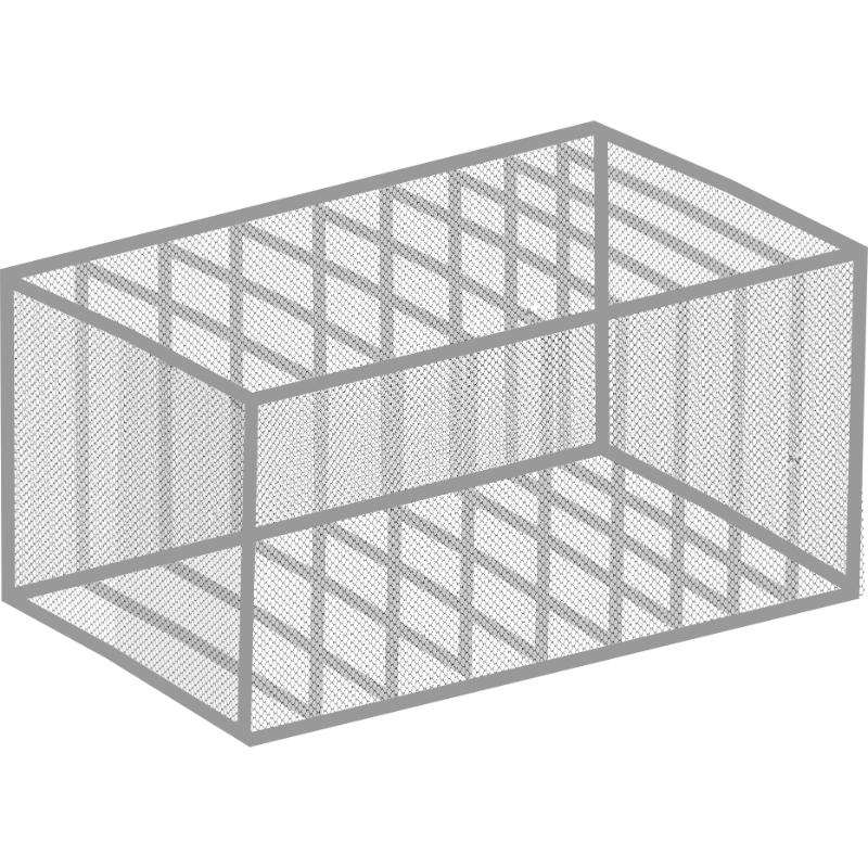 Alpina cloth organizer 44x29x22cm, , medium-null