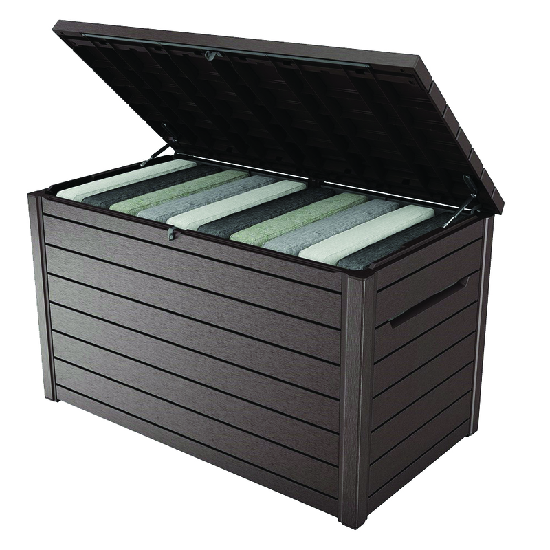 Keter ontario μπαοyλο αποθηκευσης 147x83x86cm 870l καφε, , medium image number null