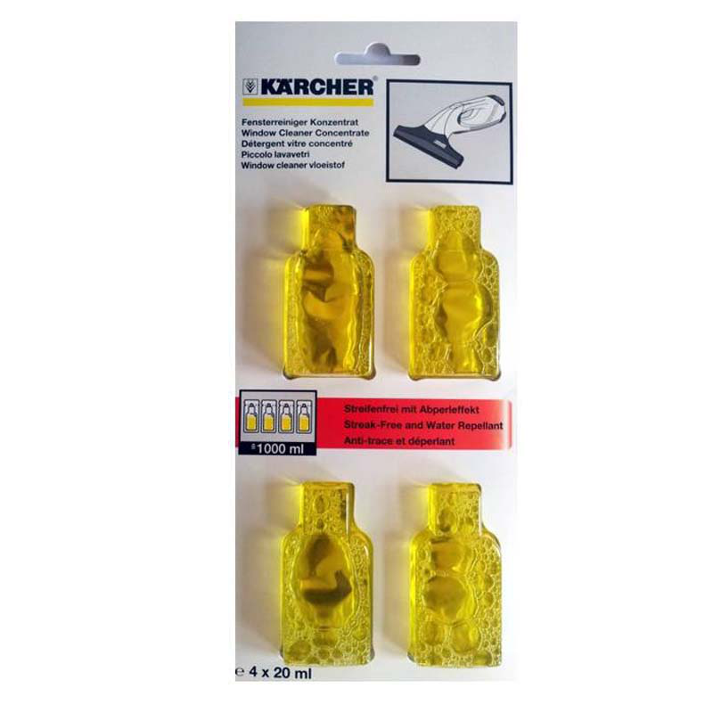 Karcher window cleaner concentrate 4x20ml, , medium-null