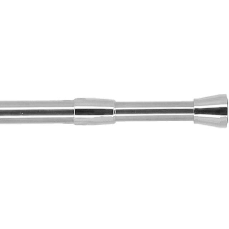 Tendance shower curtain rod 135-250cm stainless steel - gr&epsilon;y, , medium-null