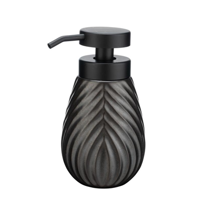 Wenko idro ceramic soap dispenser 330ml - anthracite, , medium