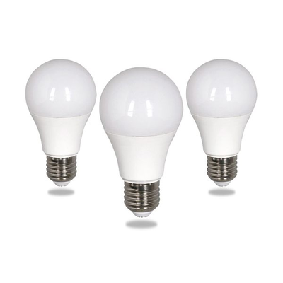 Led kοινή α60 9w ε27 3000k 3τμχ, White, medium